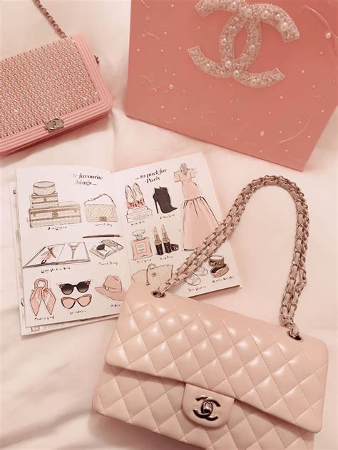 pink chanel classic|pink chanel aesthetic.